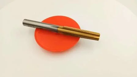 Ex-HS Series Tosg Tin Surface HSS Nut Tap for Processing Low Carbon Steel Nuts.